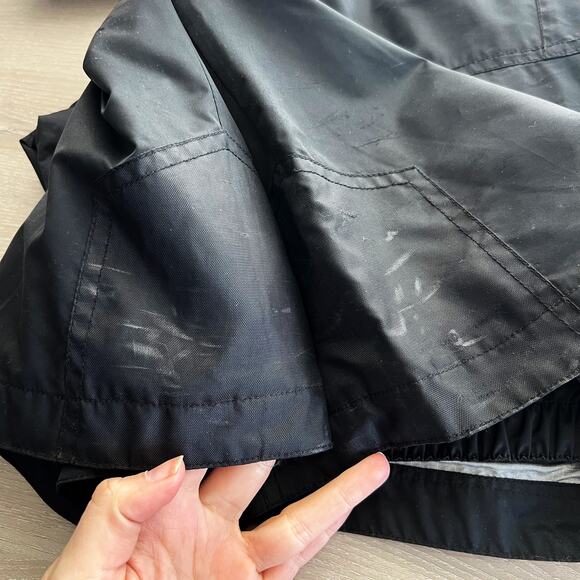 [NILS Sportswear] Black Water Resistant Nylon Winter Snowboard Ski Pants Sz 12 - Picture 11 of 11